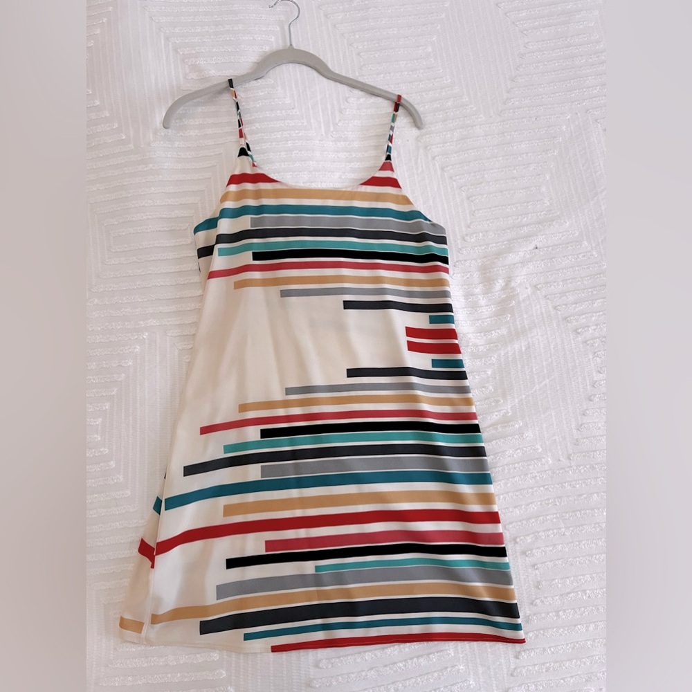 Alice + Olivia Multicolored Stripe Dress